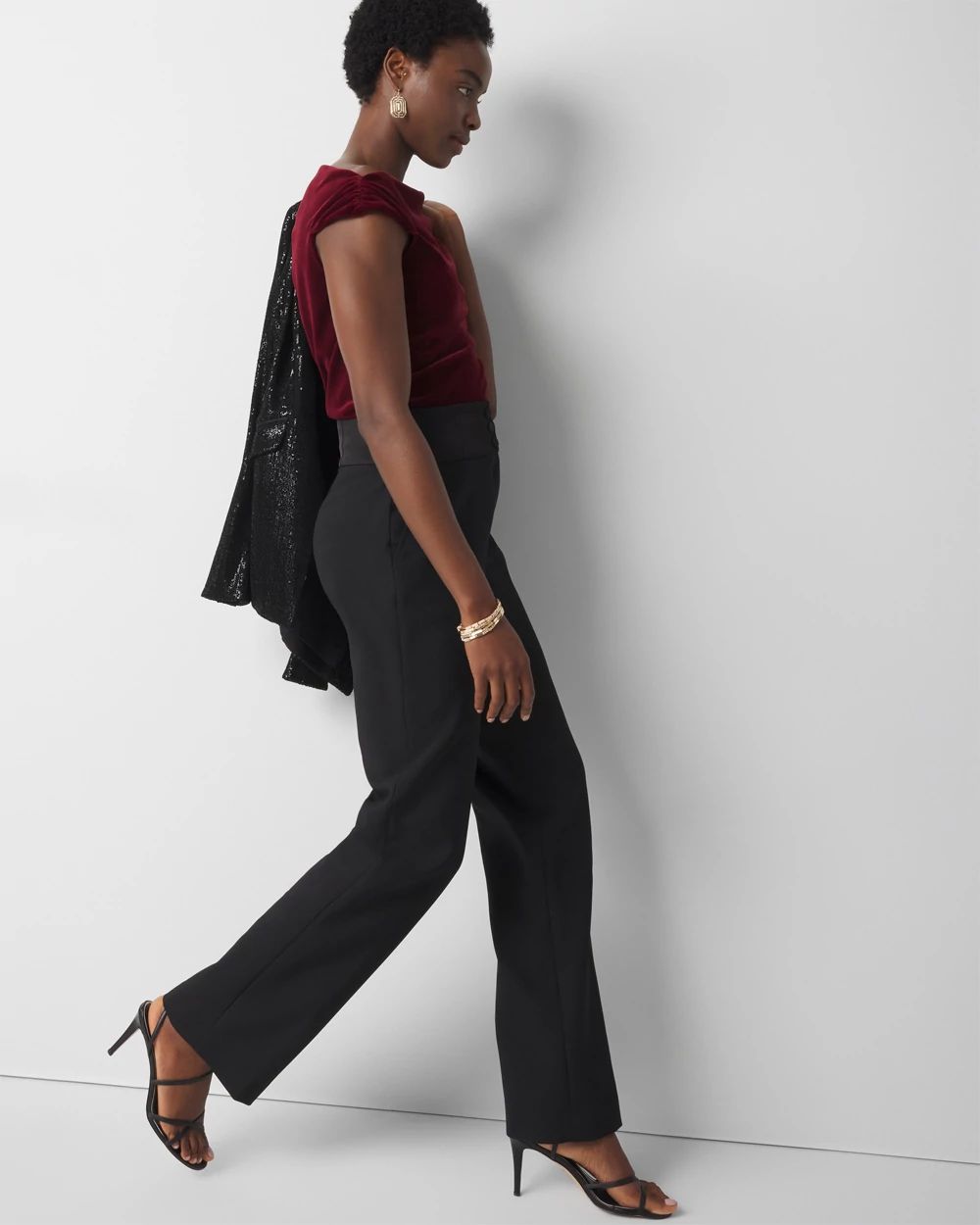 Off-the-Shoulder Velvet Top | White House Black Market Off-the-Shoulder Velvet Top | White House Black Market